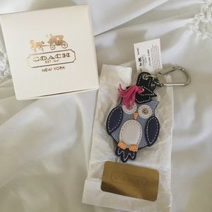 Coach Keychain Graduation Owl